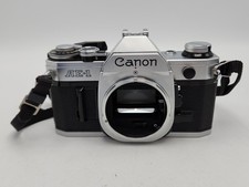 Vintage Canon AE-1 35mm Film SLR Camera Body Only - Chrome READ
