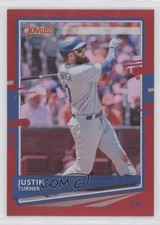 2020 Panini Donruss Holo Red Justin Turner #109 0t2