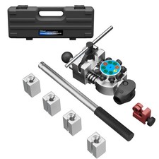 Fzghome Professional Brake Line Flaring Tool Kit - 45 Degree Set Single Bubble Fzghome Professional Brake Line Flaring Tool Kit - 45 Degree Set Single Bubble