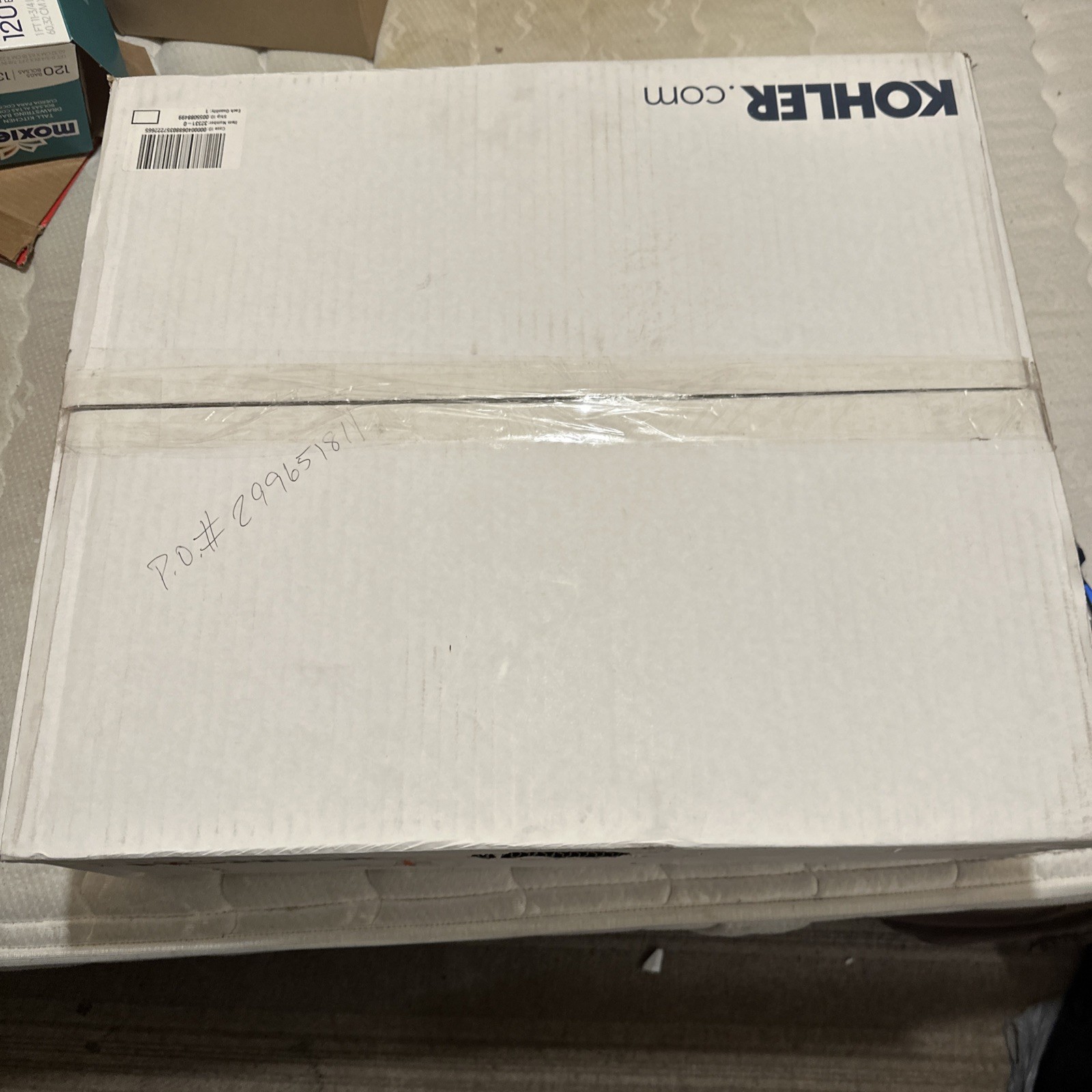 Round White Water/dryer And Seat Temp, New