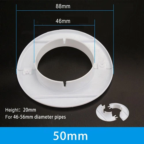 Kabeleinführung Rohre Leitungsrohre 1pcs Loch Cover Split Typ Weiß Zubehör - Bild 2 von 82