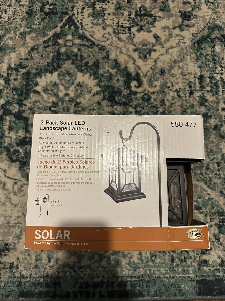 Emliviar Luminaria Exterior de 25 Pulgadas, Luces Exteriores Negras para Casa