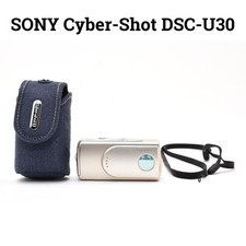 SONY Cyber-Shot U Digital Camera DSC-U30 Gold Tested Working from Japan