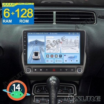 Für Chevrolet Camaro 2008-2015 Android 14 Autoradio DAB Carplay BT WIFI GPS NAVI