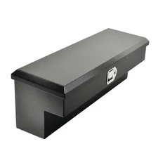 36.8"x12.2"x12.6" BK Steel Side Mount Tool Box Pickup Trailer Truck Storage+Lock
