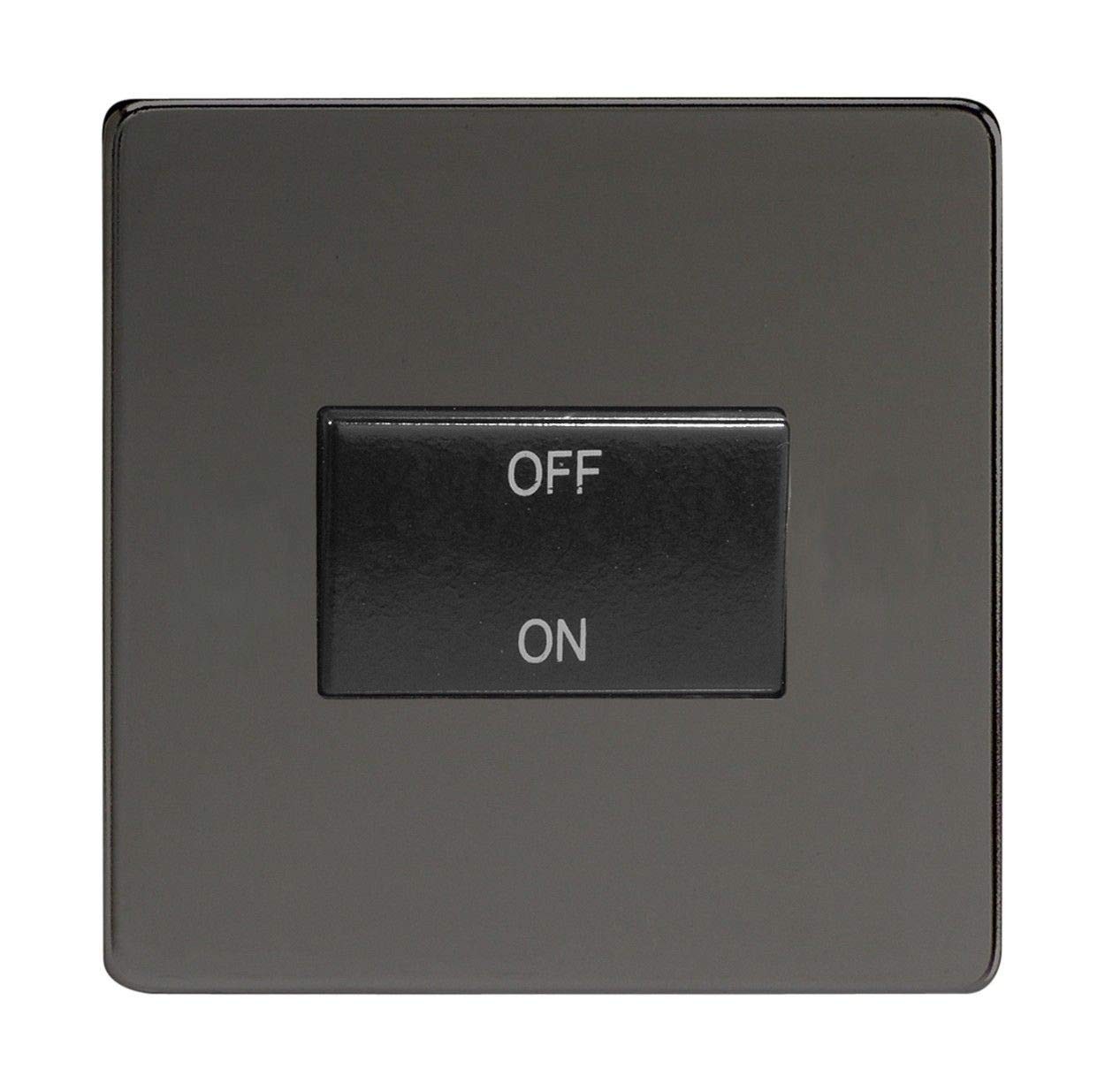Varilight XDIFIBS Fan Isolator Switch Black Iridium Black