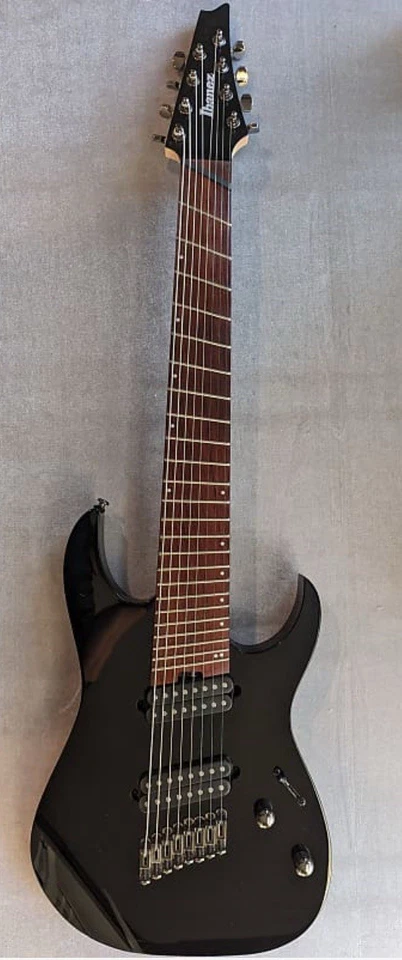 Ibanez 8-String Electric Guitar Black - Image 3 of 3