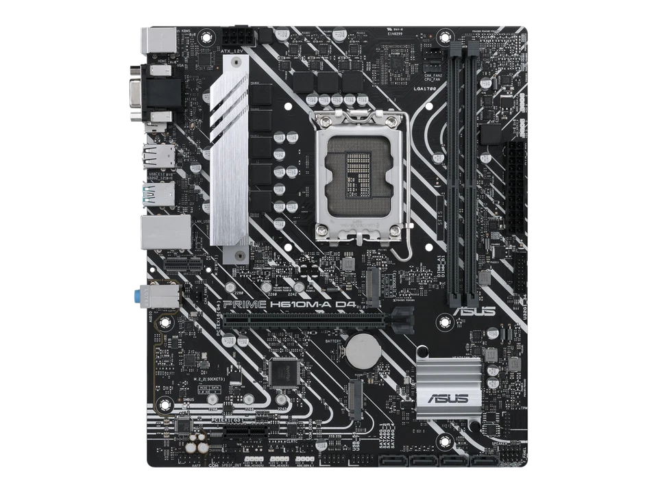 ASUS PRIME H610M-A D4-CSM LGA 1700 (Intel 12th & 13th Gen) Micro-ATX Commercial - Image 2 of 3
