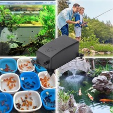 Aquarium Air Pump Kits Oxygen Air Pump With Tube Check Valve Air Stone For IMSM