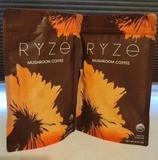 2Pack Organic R ze Mushroom Coffee 30 Servings Instant Coffee Free Shipping New