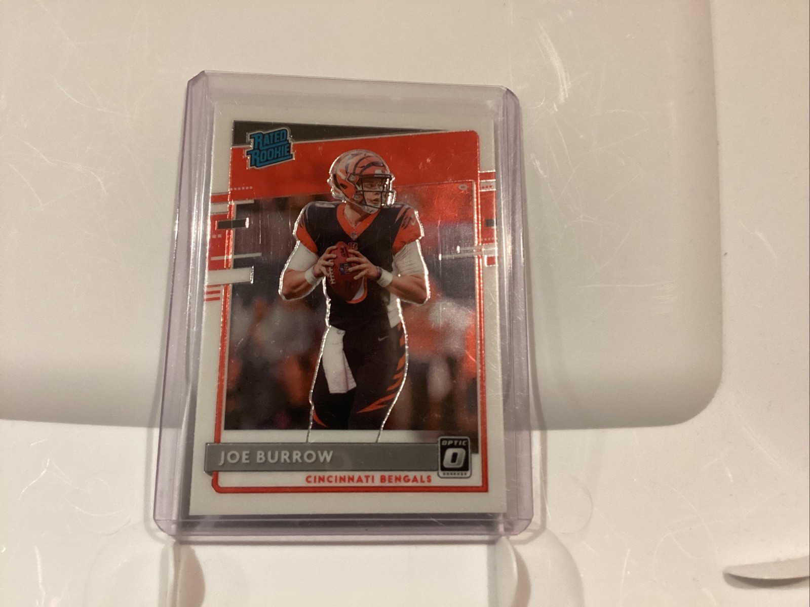 Joe Burrow Rated Rookie 2020 Panini Donruss Optic #151 RC Cincinnati Bengals