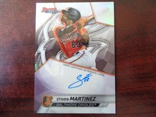 2025 Bowmans Best Stiven Martinez AUTOGRAPH Refractor Rookie Card-ORIOLES