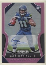 2019 Panini Prizm Rookies Pink Prizm Auto Gary Jennings Jr #355 Auto 0bk