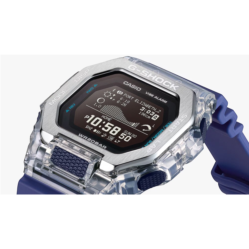 CASIO G-SHOCK GBX-100S-2JF G-LIDE Digital Watch with Smartphone
