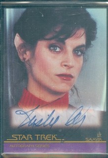 Star Trek Movies in Motion ( A46 ) Kirstie Alley Autograph Card