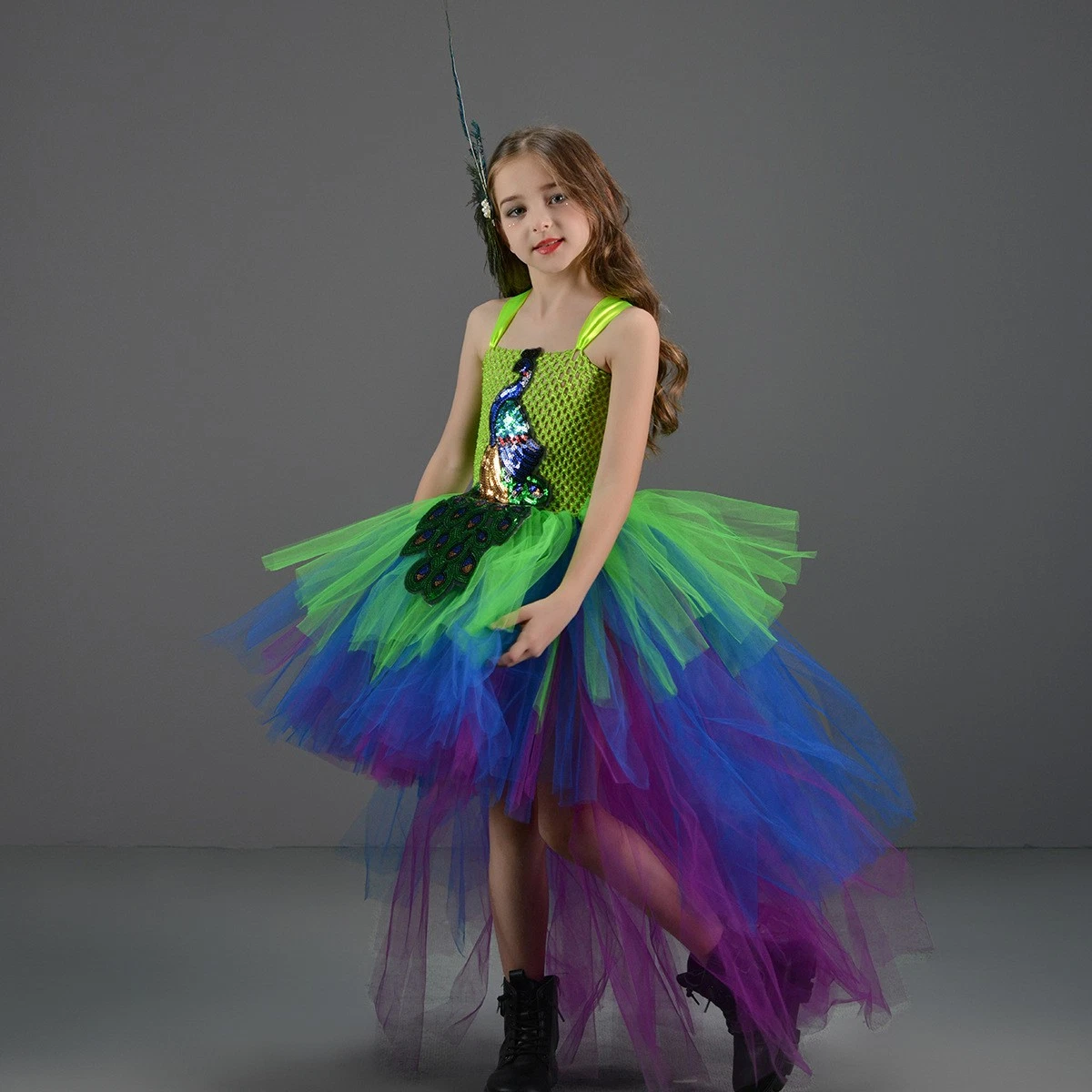 strapless open back dress Craftuneed 1:6 Scale Doll Princess Ball Gown and petticoat Miniature P –  craftuneed main image 1