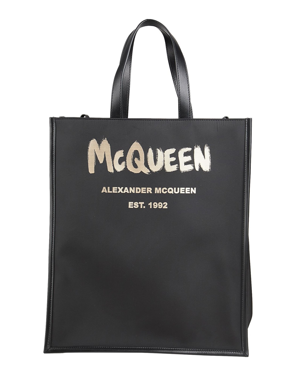 McQueen - Men - Leather Handbag - Black 222990₽