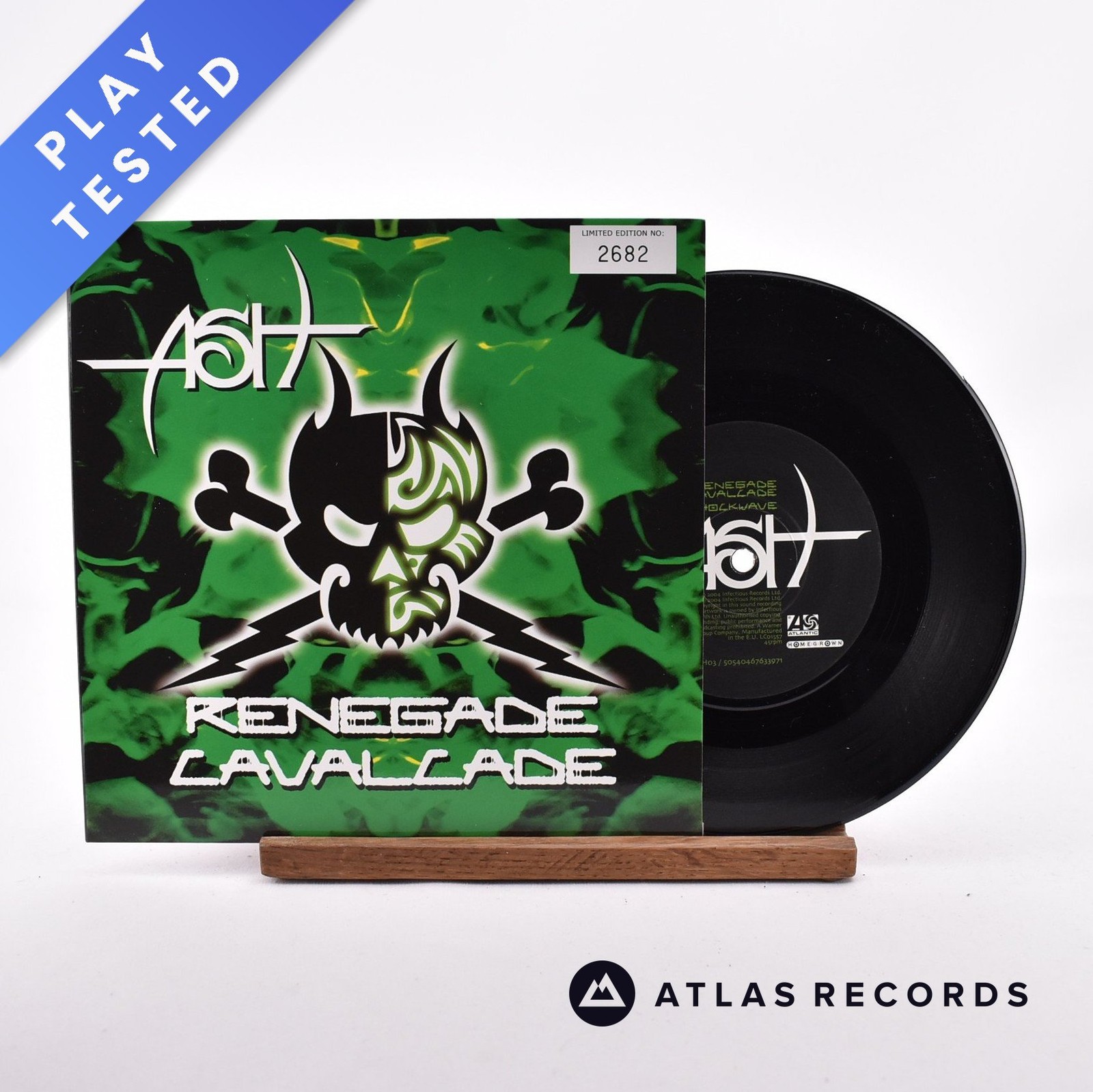 Ash - Renegade Cavalcade - Limited Edition 7"" Vinyl Record - NM/NM