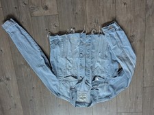 Jeansjacke Damen, Grösse 42 Ist Eher 38