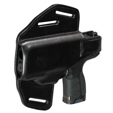 Tactical Scorpion Gear 3 Slot LH Thumb Break Leather Holster: Fits Byrna CL