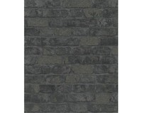 Vliestapete 58423 Backstein Schwarz