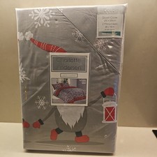 Charlotte Anderson christmas single duvet cover set - new Gonks