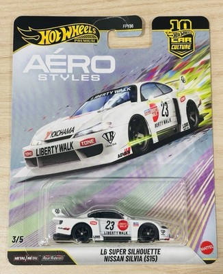 Hot Wheels Premium Car Culture Aero Styles LB Super Silhouette Nissan Silvia S15