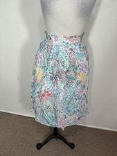 Talbots Women  s Floral Skirt Size 8