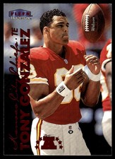 Tony Gonzalez 1999 FT #88 Chiefs NFL READ FREE SHIP AutographDen