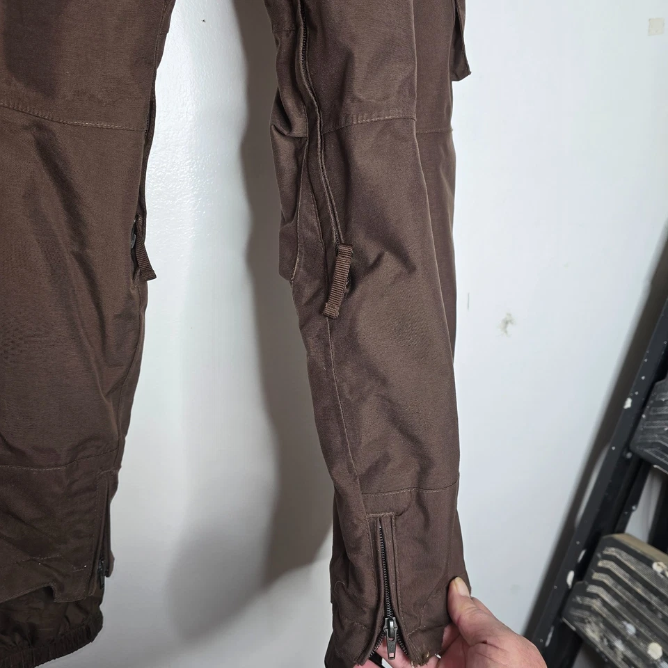 Pantalones de Carga Burton Snowboard Adulto M Marrón Cintura Ajustable Ventilados Casa de Vacaciones Foto 3 de 4