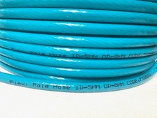 WATER FED POLE INTERNAL HOSE, HEAVY DUTY, FLEXI, 5MM ID-8MM OD. TURQUOISE BLUE