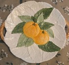 Vintage Home Interiors Decorative Fruit Plates - Grapes, Cherries, Oranges 13994 — photo 1