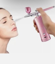 Airbrush-Kit Rechargeable Cordless Airbrush Compressor Nail Art, Cake Decor, Mak