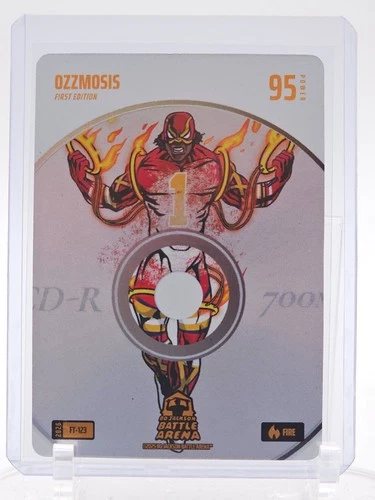 OZZMOSIS OZZIE ALBIES 2026 BATTLE ARENA FIRST ED FIRE TRACKS BF Q3668-6