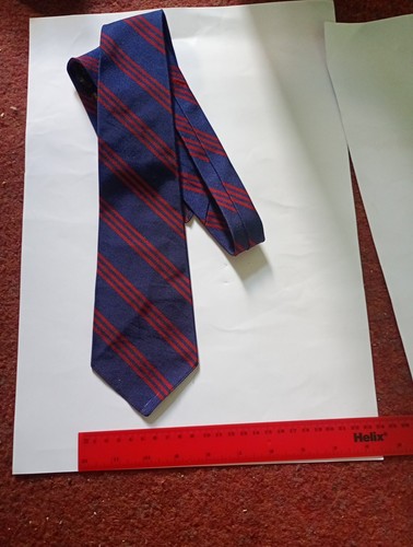 CRAVATE VINTAGE RALPH LAUREN ÉTIQUETTE RARE BON ÉTAT PAS DE FILS LÂCHES SOIE