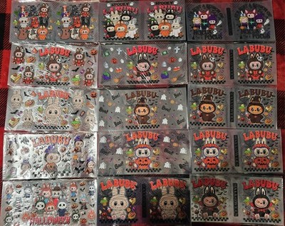 Monsters Halloween Uv Dtf Wraps