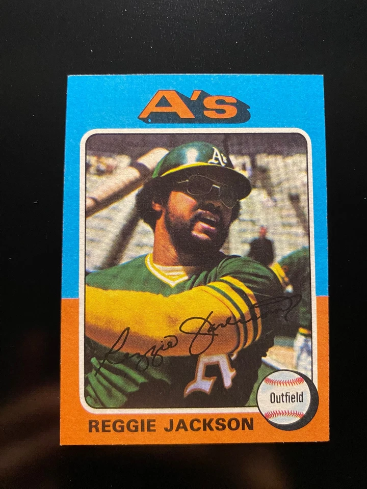 Командный набор OAKLAND A's 1975 Topps! (40 карт) 7 плей-офф, 3 Ldr, 2 MVP, Реджи, Вида + - Изображение 2 из 4