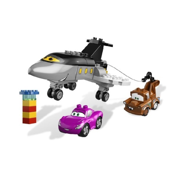 LEGO 6134 - DUPLO: Cars 2 - Siddeley Saves the Day - 2012 - NO BOX