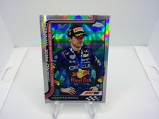 2025 Topps Chrome F1 Max Verstappen Refractor GP Winner Red Bull Racing #102