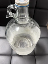 Vtg Diet Pepsi Cola Co Jug Soda Fountain Syrup Bottle One Gallon 1 Gal Glass