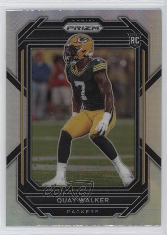 2022 Panini Prizm Rookies Silver Prizm Quay Walker #373 6k2