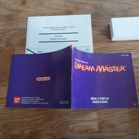 Little Nemo the Dream Master NES Game Jeu Nintendo PAL Fra Fah Complet Bon etat 