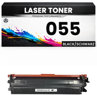 2 X Toner Cartridge 055 Black FüR Canon Kompatibel Schwarz Wie Original Imagecla