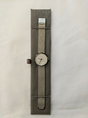 JIGSAW JG4013 Damenuhr Alara Mesh Armband silber/weiß 