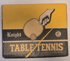 Vintage Knight Table Tennis 4 Paddle Set (used) in Original Box