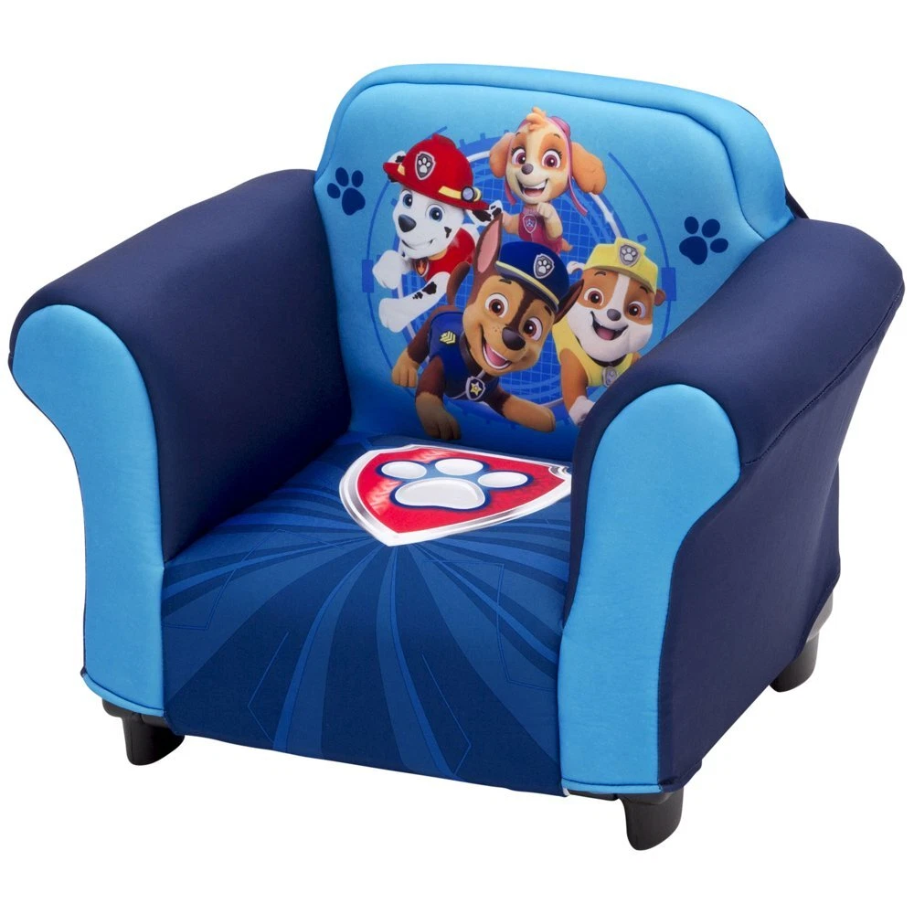 PAW Patrol Kids Toddler Upholstered Chair Furniture For Boys Bedroom Playroom US