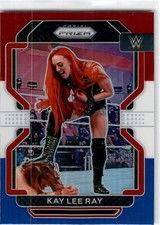 2022 Panini Prizm WWE #106 Kay Lee Ray Red, White and Blue