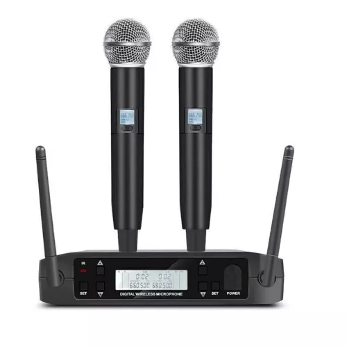 GLXD4+BETA58A Shure Vocal Dual Channel Wireless Microphone System UHF Handheld - Picture 5 of 10