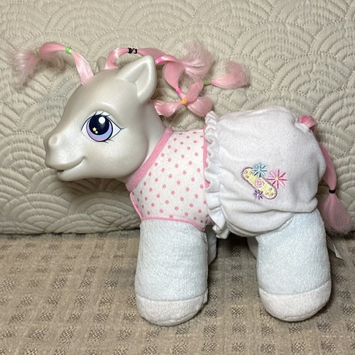 "Vendaje para la cabeza de vinilo de felpa Hasbro My Little Pony Baby Tripsy Daisy 2004 de colección" - Imagen 2 de 10
