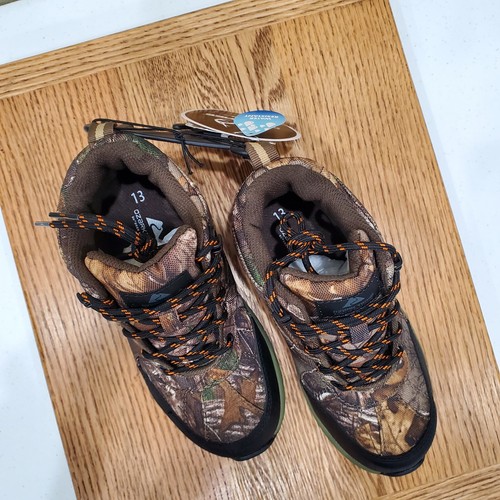 Ozark Trail Realtree Camo Kids Hunting Boots Size 13 Hiking Rugged Shoes - Picture 8 of 8